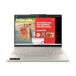 Лаптоп Lenovo Yoga 7 2in 1, AMD Ryzen AI 7 350, 14", 32GB RAM, 1TB SSD, Integrated AMD Radeon 860M Graphics, Win 11 Home - 83JR0012BM
