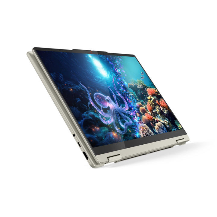 Лаптоп Lenovo Yoga 7 2in 1, AMD Ryzen AI 7 350, 14", 32GB RAM, 1TB SSD, Integrated AMD Radeon 860M Graphics, Win 11 Home - 83JR0012BM