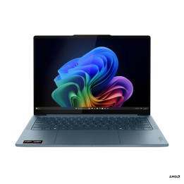 Лаптоп Lenovo Yoga SLIM 7, AMD Ryzen AI 7 350, 14", 32GB RAM, 1TB SSD, Integrated AMD Radeon 860M Graphics, Win 11 Home - 83JY0043BM