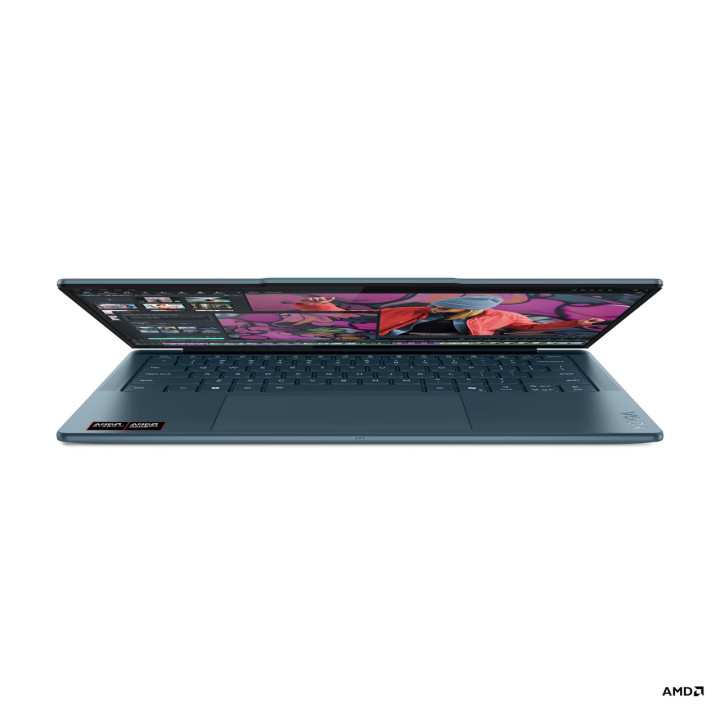 Лаптоп Lenovo Yoga SLIM 7, AMD Ryzen AI 7 350, 14", 32GB RAM, 1TB SSD, Integrated AMD Radeon 860M Graphics, Win 11 Home - 83JY0043BM