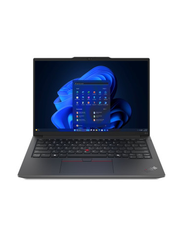 Лаптоп Lenovo ThinkPad E14 G6, Intel Core Ultra 5 125U, 14", 16GB RAM, 512GB SSD UMA, Win 11 Pro - 21M7002KBM