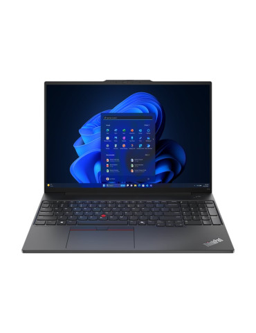 Лаптоп Lenovo ThinkPad E16 G2, Intel Core Ultra 5 125U, 16", 16GB RAM, 512GB SSD UMA, Win 11 Pro - 21MA0020BM