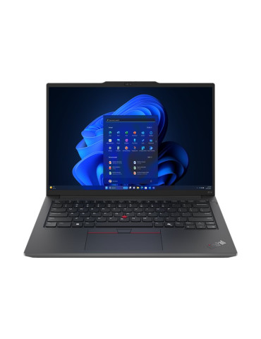 Лаптоп Lenovo ThinkPad E14 AMD G6, AMD Ryzen 5 7535HS, 14", 16GB RAM, 512GB SSD UMA, no OS - 21M3003MBM