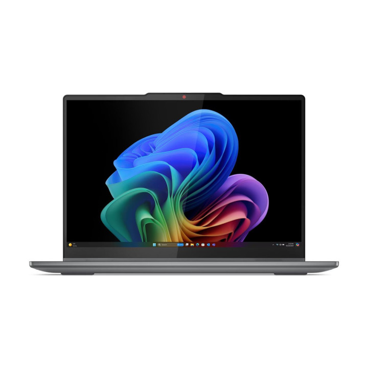 Лаптоп Lenovo IdeaPad 5 2in 1, Qualcomm Snapdragon X1P42100, 14" WUXGA OLED 400N Touch, 16GB DDR5 RAM, 1TB SSD, Win 11 Home, Luna Grey   Pen - 83GH002CBM
