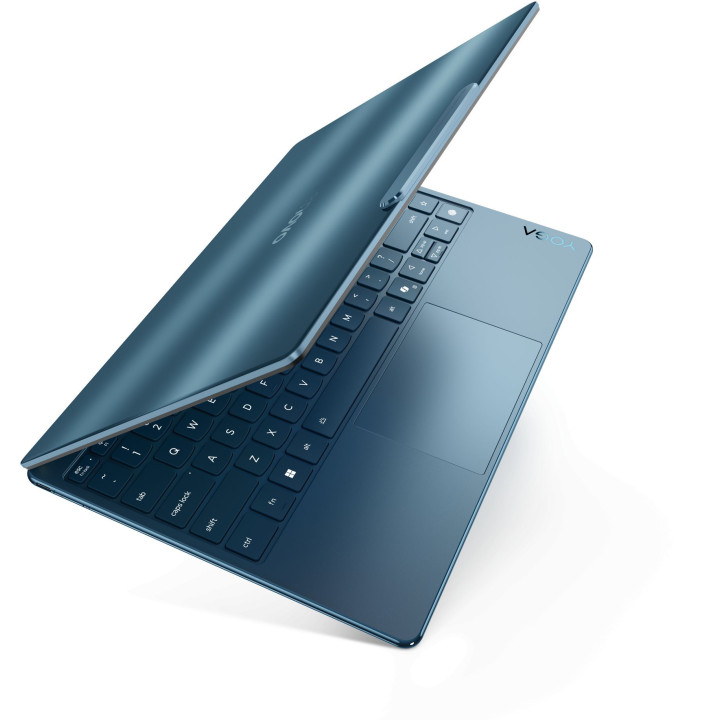 Лаптоп Lenovo Yoga Slim 9, Intel Core Ultra 7 258V, 14" WQUX OLED 400N 120Hz Touch, 32GB DDR5 RAM, 1TB SSD, Win 11 Pro, Tidal Teal - 83CX0016RM