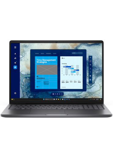 Лаптоп Dell Pro 16 PC16250, Intel Core 5 120U, 16.0" FHD AG, 8GB DDR5 RAM, 512GB SSD, Integrated Intel Graphics, WiFi BT, HDR Cam Mic, EN Backlit KBD, FPR, Ubuntu - PC16250_I58G512GF_UBU_US