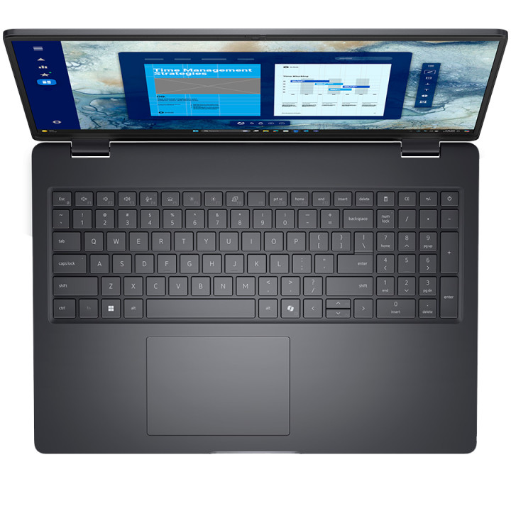 Лаптоп Dell Pro 16 PC16250, Intel Core 5 120U, 16.0" FHD AG, 8GB DDR5 RAM, 512GB SSD, Integrated Intel Graphics, WiFi BT, HDR Cam Mic, EN Backlit KBD, FPR, Ubuntu - PC16250_I58G512GF_UBU_US