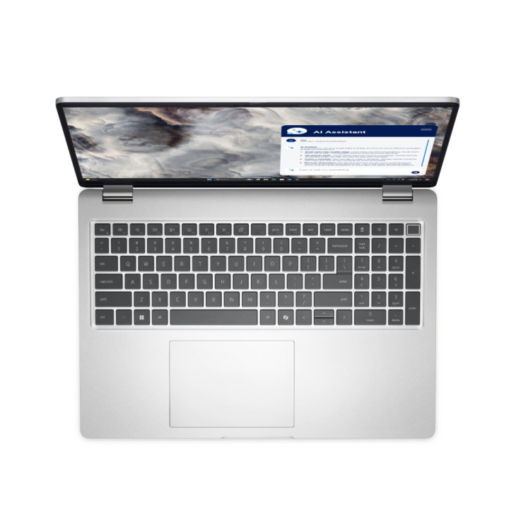 Лаптоп Dell Pro 16 Plus PB16250, Intel Core Ultra 7 255U, 16.0" FHD  1920x1200, AG 300 nit, 16GB DDR5 RAM, 512GB SSD, FHD HDR   IR Cam, FPR, Wi-Fi 6E, Backlit Kb, Win11 Pro, Aluminum - BTO105_PB16250_EMEA