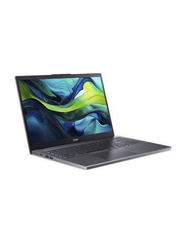 Лаптоп Acer Aspire 15 A15-51M, Intel Core 5 120U, 15.6" FHD, 16GB RAM, 1TB SSD, no OOS - NX.KXTEX.007