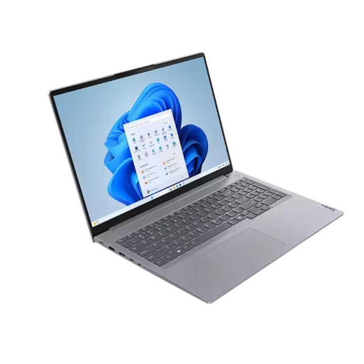 Лаптоп Lenovo ThinkBook 16 G7, AMD Ryzen 7 7735HS, 16" WUXGA 1920x1200 IPS AG, 32GB RAM, 1TB SSD, Integrated AMD Graphics, FHD Cam, Backlit KB, 3 cell, WLAN, BT, FPR, DOS - 21MW001DBM