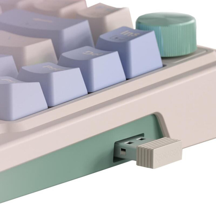 Безжична механична геймърска клавиатура Redragon Ucal PRO RGB Red Switch - K673CPG-RGB-PRO