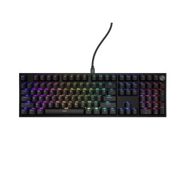 Механична геймърска клавиатура Thor 404 Black RGB Backlight Outemu Peach Silent, US Layout - NKG-2298