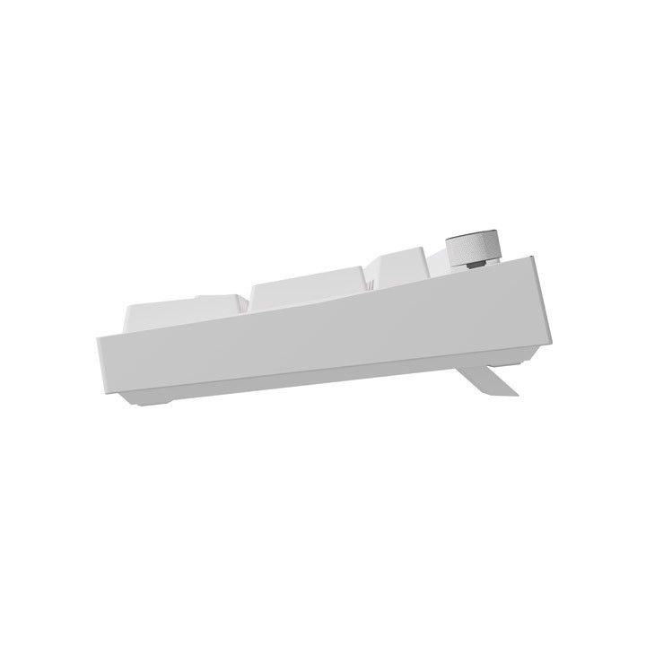 Механична геймърска клавиатура Thor 404 White RGB Backlight Gateron Yellow Pro, US Layout - NKG-2299