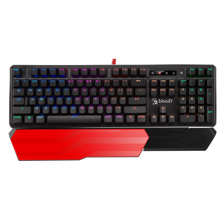 Механична геймърска клавиатура A4tech Bloody B975, Brown switch - A4-KEY-B975