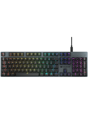 Геймърска клавиатура Cougar LUXLIM, Extreme Low Profile Optical-Mechanical Gaming Keyboard - CGR-WO1MI-LUX