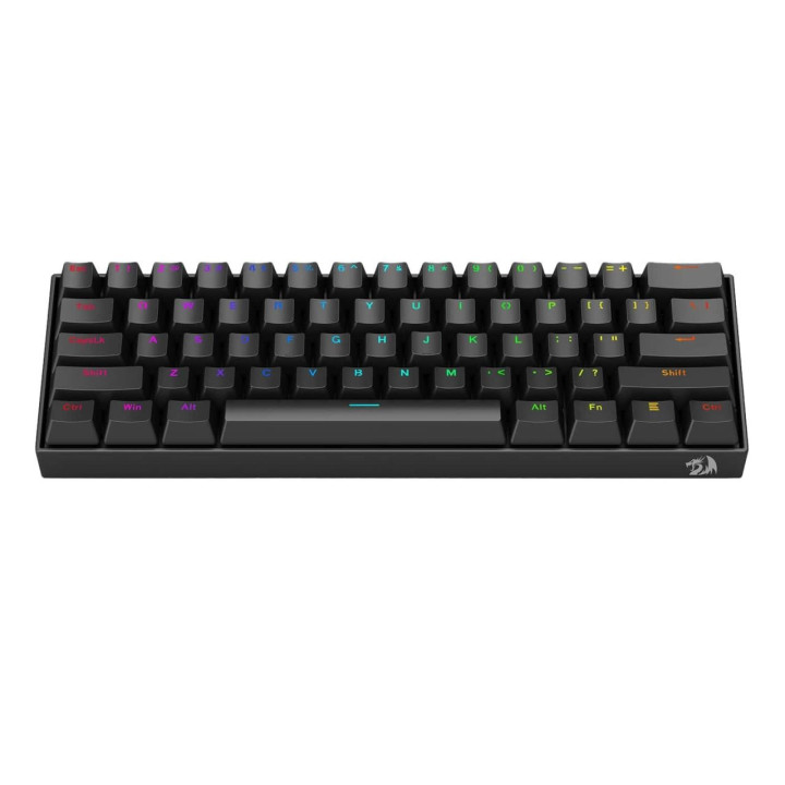 Механична геймърска клавиатура Redragon Dragonborn,  red switches - K630RGB-1-BK