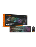 Геймърска комплект Cougar COMBAT Gaming Gear Combo, Mechanical Key Switches - CGR-WM1MB-CBT
