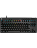 Геймърска клавиатура Logitech PRO X TKL RAPID, Analog Switches, LIGHTSYNC RGB lighting, BLACK, US INT'L, USB - EMEA28i-935 - LINEAR - 920-013233