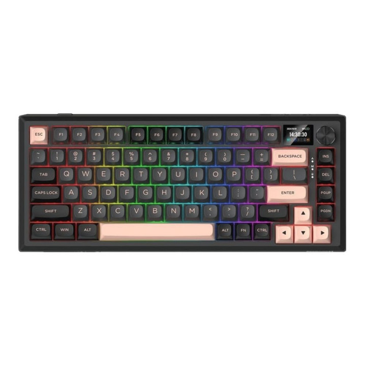 Bluetooth геймърска механична клавиатура Redragon Eclipse Pro K720GBP-RGB-PRO с Bluetooth и безжична връзка и RGB осветление