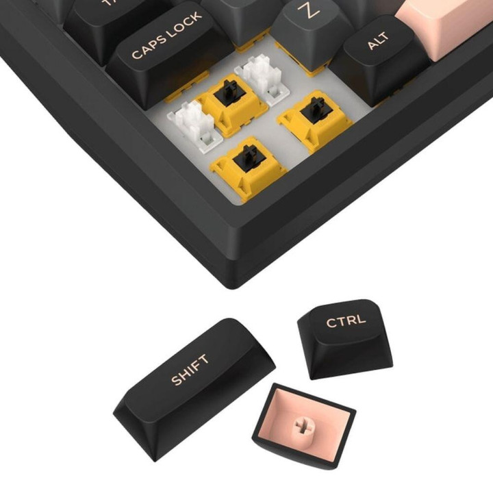 Bluetooth геймърска механична клавиатура Redragon Eclipse Pro K720GBP-RGB-PRO с Bluetooth и безжична връзка и RGB осветление