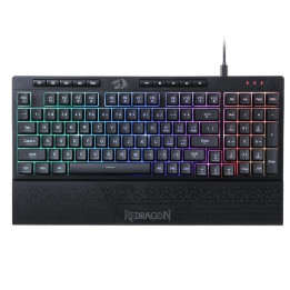 Геймърска клавиатура Redragon Shiva K515-RGB с RGB подсветка, черна