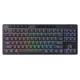 Геймърска клавиатура Redragon Shiva TKL K516-RGB с RGB осветление, черна
