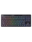 Геймърска клавиатура Redragon Shiva TKL K516-RGB с RGB осветление, черна