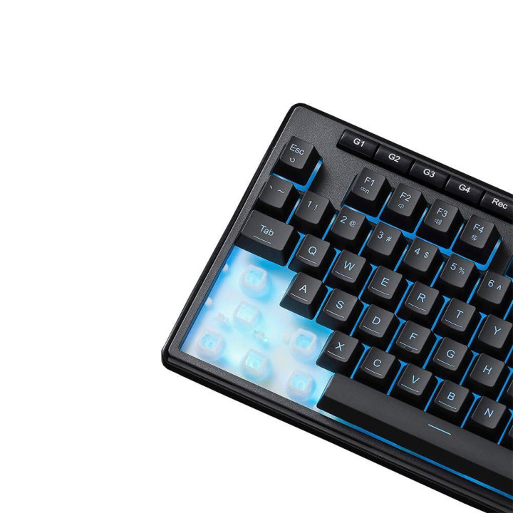 Геймърска клавиатура Redragon Shiva TKL K516-RGB с RGB осветление, черна