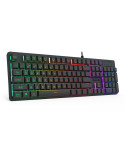 Геймърска клавиатура Redragon Netherbane K521-R с RGB осветление, черна