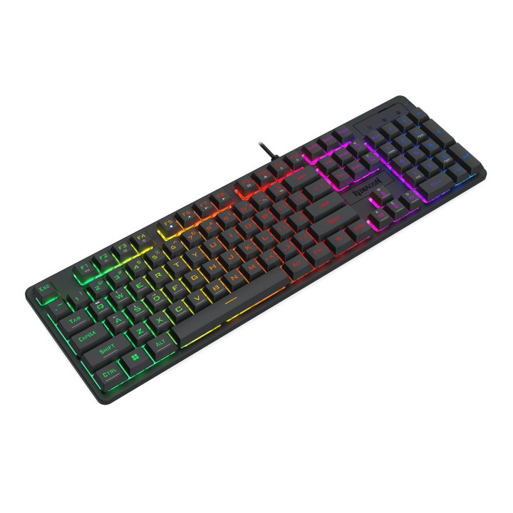 Геймърска клавиатура Redragon Netherbane K521-R с RGB осветление, черна