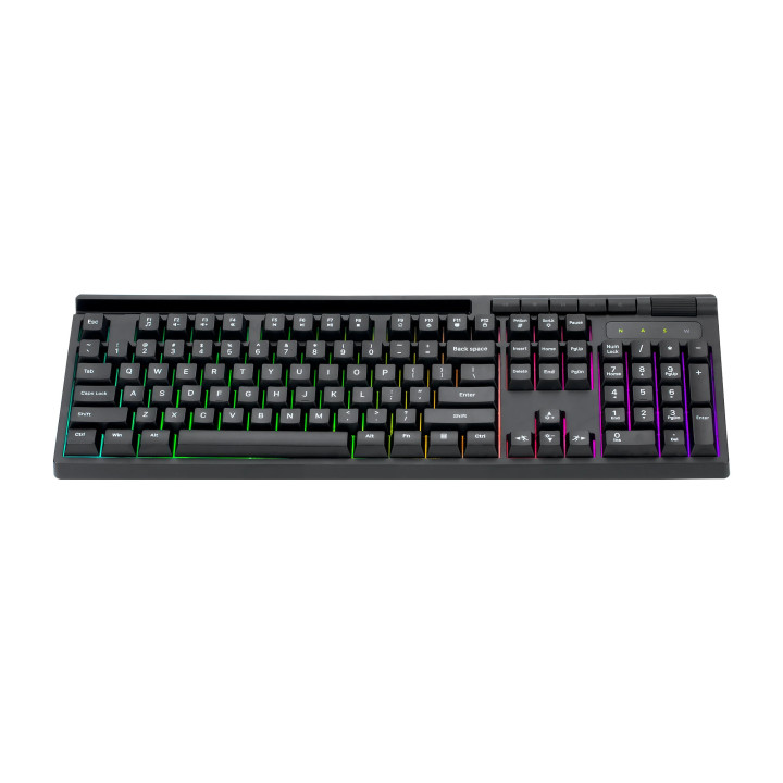 Геймърска клавиатура Marvo Soldat S40 K603, 104 keys, Silent, RGB - MARVO-K603