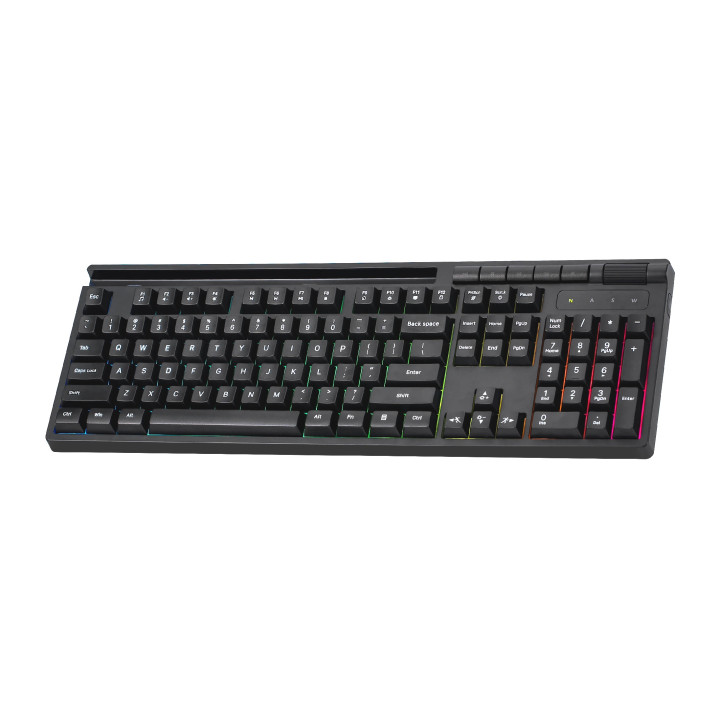 Геймърска клавиатура Marvo Soldat S40 K603, 104 keys, Silent, RGB - MARVO-K603