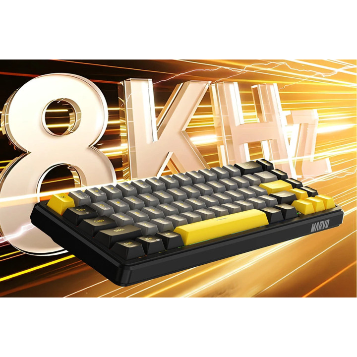 Професионална геймърска механична клавиатура Marvo Magma M40 KG964, 8K, Magnetic Switches [Tactile] - MARVO-KG964