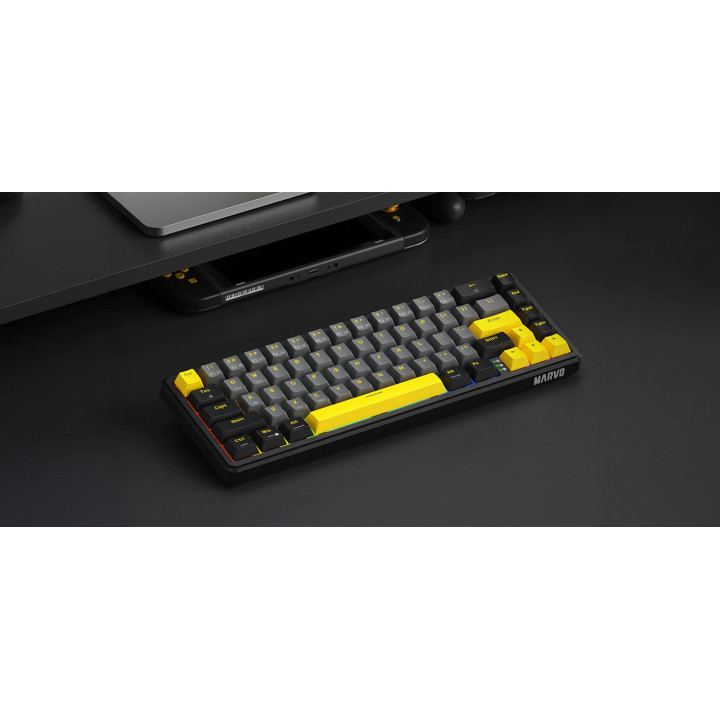 Професионална геймърска механична клавиатура Marvo Magma M40 KG964, 8K, Magnetic Switches [Tactile] - MARVO-KG964