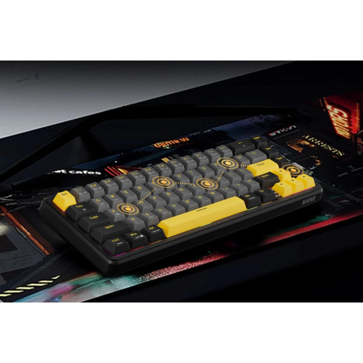 Професионална геймърска механична клавиатура Marvo Magma M40 KG964, 8K, Magnetic Switches [Tactile] - MARVO-KG964