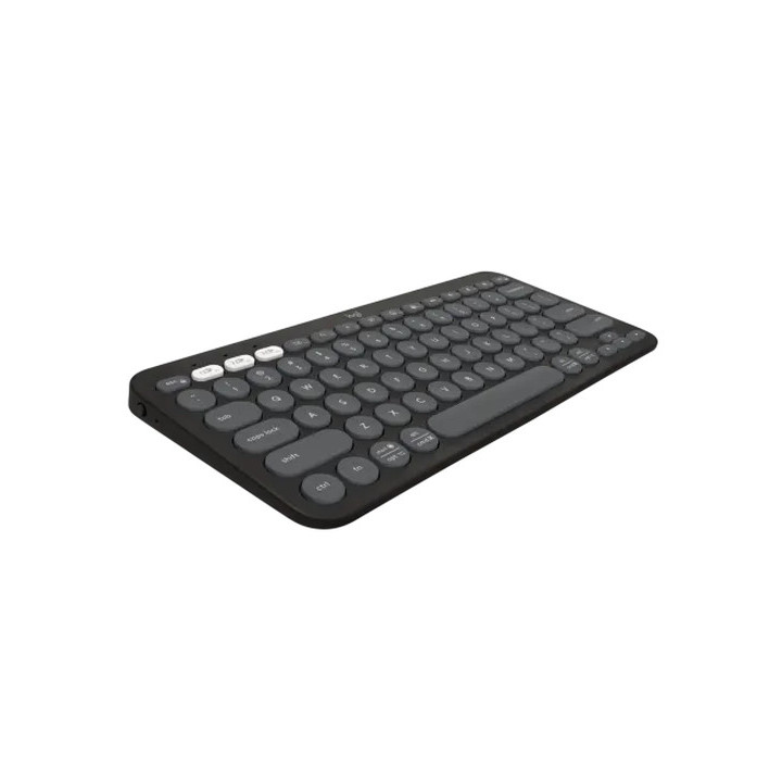 Bluetooth комплект клавиатура и мишка Logitech Pebble 2 Combo, TONAL GRAPHITE, US INT'L, 2.4GHZ/BT, INTNL-973, UNIVERSAL - 920-012239
