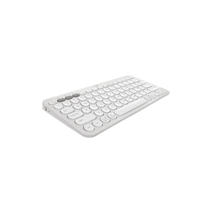 Bluetooth комплект клавиатура и мишка Logitech Pebble 2 Combo, TONAL WHITE, US INT'L, 2.4GHZ/BT, INTNL-973, UNIVERSAL - 920-012240