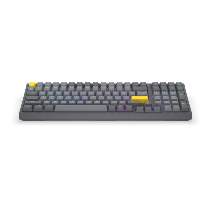 Геймърскa безжична механична клавиатура ENDORFY Celeris 1800, Endorfy Yellow Switch, Full Size - EY5A124