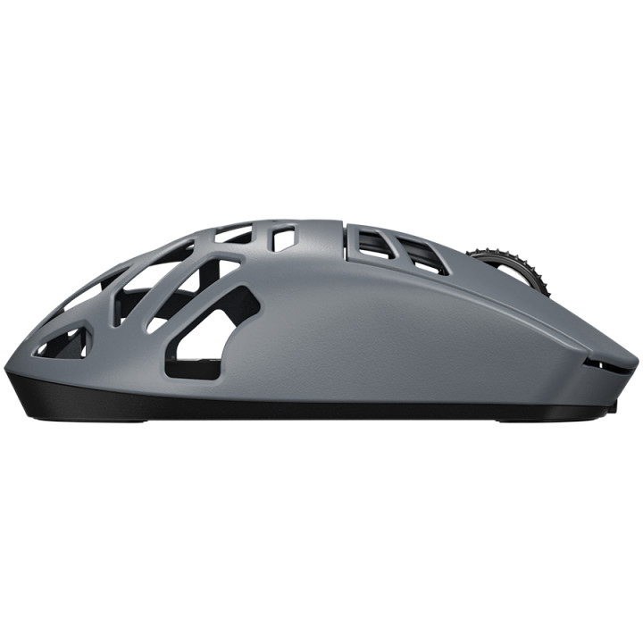 Безжична геймърска мишка Lorgar MSE90W, Magnesium Alloy Wireless Gaming Mouse Elite, Dark Grey - LRG-MSE90W-DG