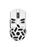 Безжична геймърска мишка Lorgar MSE90W, Magnesium Alloy Wireless Gaming Mouse Elite, White - LRG-MSE90W-WH