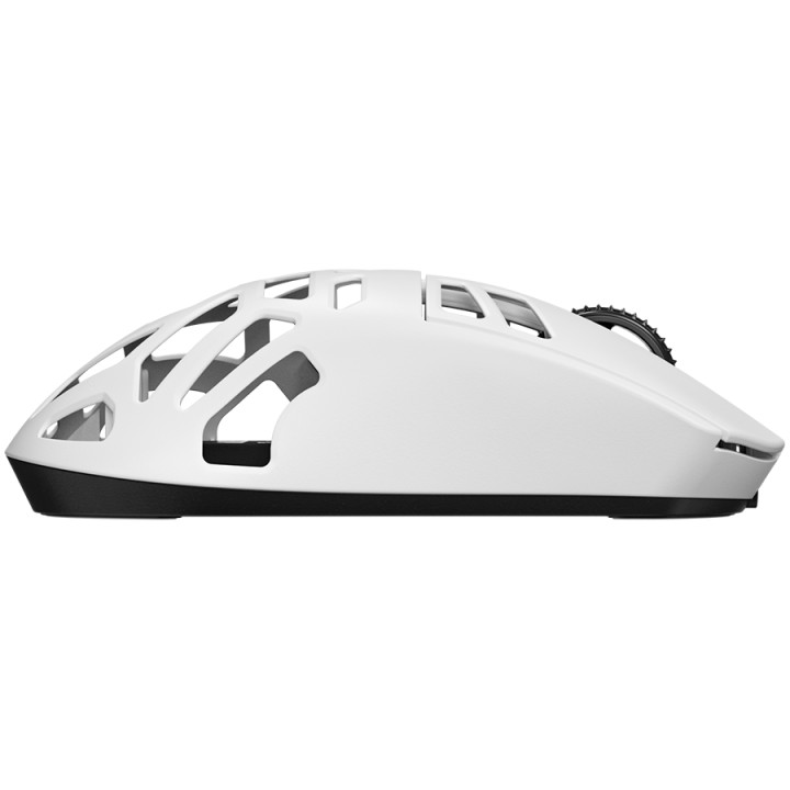 Безжична геймърска мишка Lorgar MSE90W, Magnesium Alloy Wireless Gaming Mouse Elite, White - LRG-MSE90W-WH