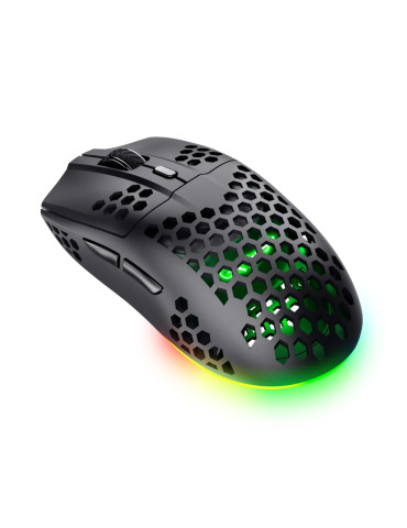 Безжична геймърска мишка Trust GXT929 Helox, Lightweight, Black - 25307