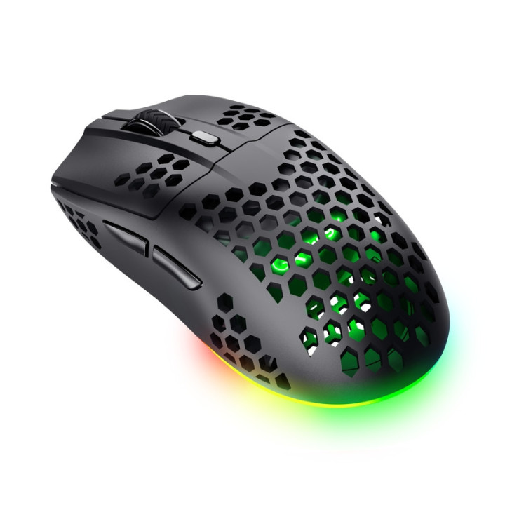 Безжична геймърска мишка Trust GXT929 Helox, Lightweight, Black - 25307