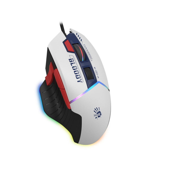 Геймърска мишка A4tech Bloody W95Max Sports Navy RGB Light, 12000cpi - A4-MOUSE-W95MAX-Navy