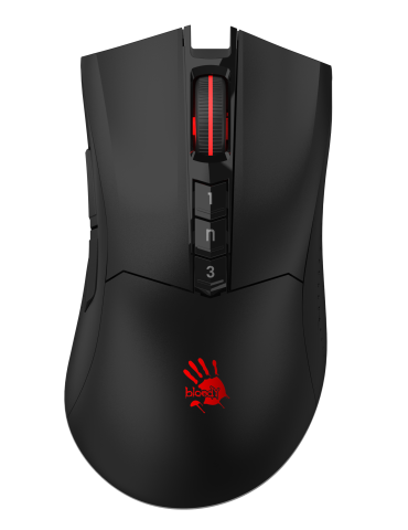 Безжична геймърска мишка A4tech Bloody R90 Plus Stone black - A4-MOUSE-R90-PLUS-STONE