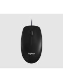 Мишка Logitech M100, черна -  910-006652