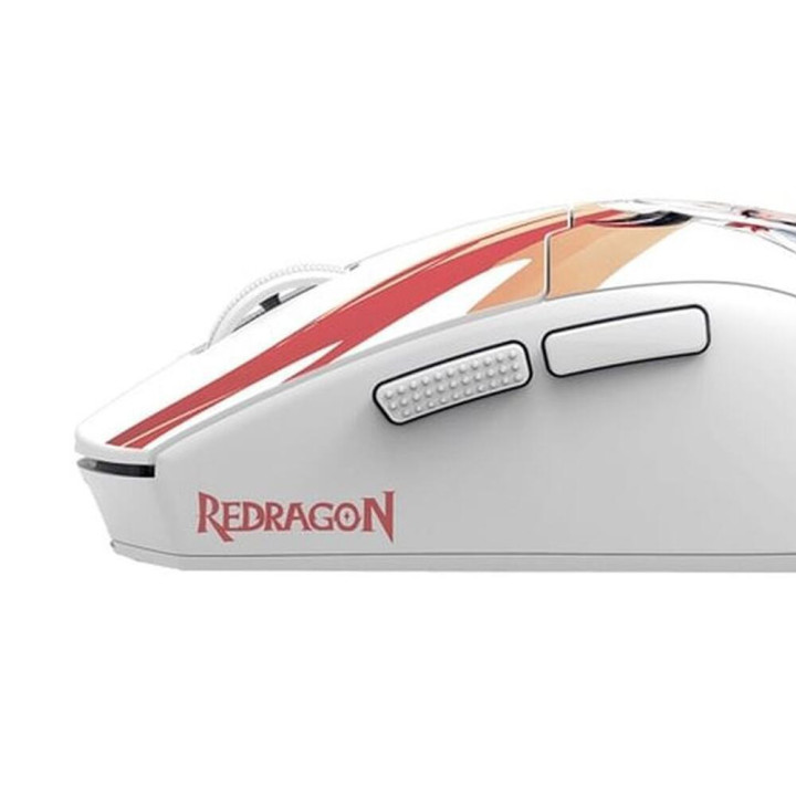 Bluetooth геймърска мишка Redragon K1ng Max Anime M918AKG-PRO - бяла