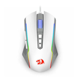Геймърска мишка Redragon Ranger Basic M910H с RGB осветление, бяла