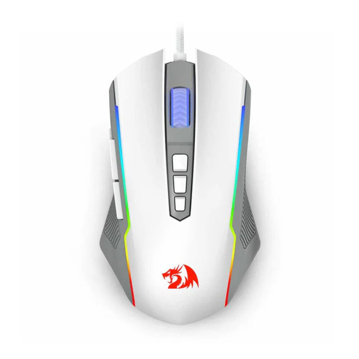 Геймърска мишка Redragon Ranger Basic M910H с RGB осветление, бяла