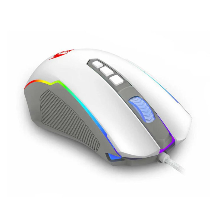 Геймърска мишка Redragon Ranger Basic M910H с RGB осветление, бяла